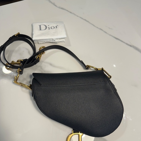 Dior Black Grained Calfskin - Picture 3 of 11